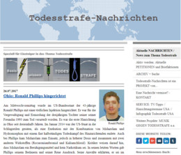 Todesstrafe-Nachrichten